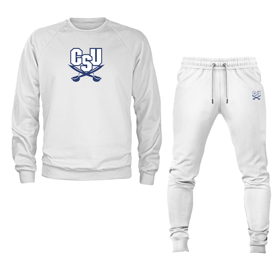 Men's  CSU Buccaneers   Crewneck Sweatshirt Joggers Suit
