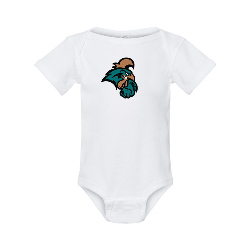Coastal Carolina Chanticleers Rabbit Skins Infant Baby Rib Bodysuit