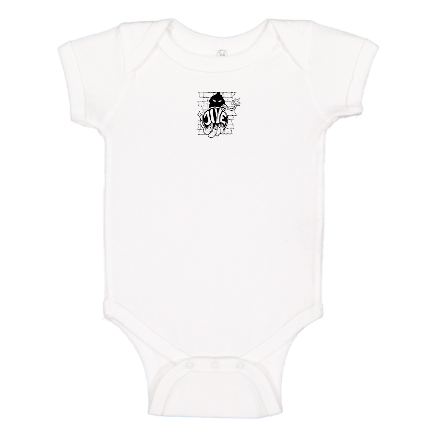 Jivebomb  Logo Baby Onesie Romper