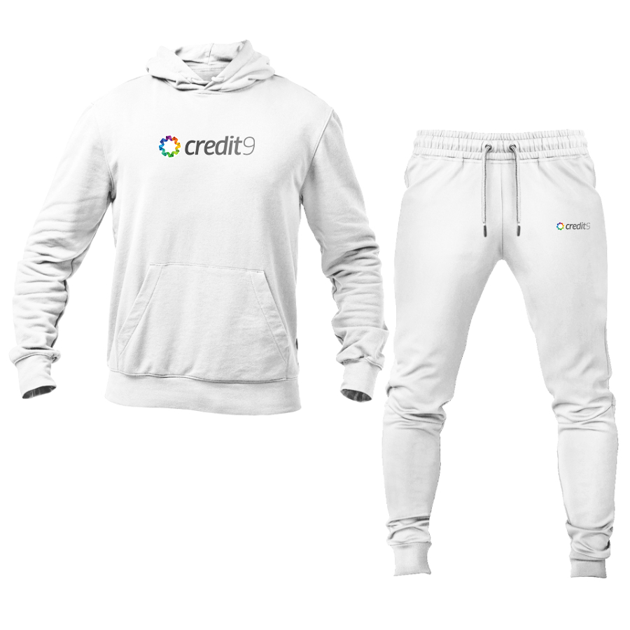 Men's Сredit9 Logo Hoodie Joggers Set
