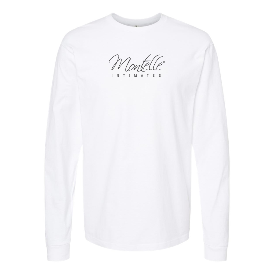 Men's Montelle Intimates Logo  Cotton Long Sleeve T-Shirt