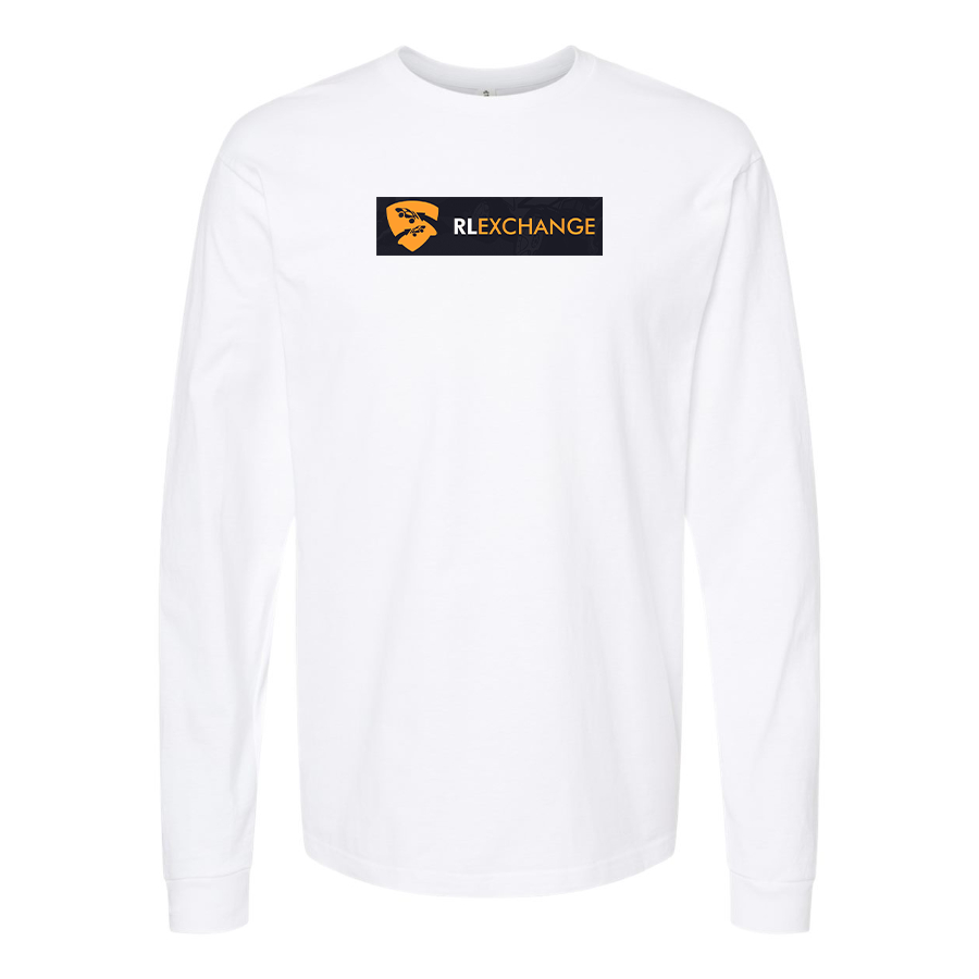 Men's RL Exchange Logo Cotton Long Sleeve T-Shirt
