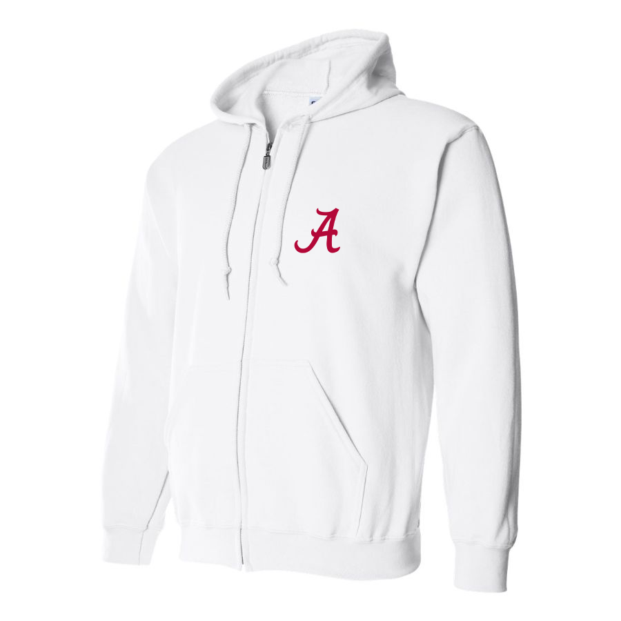 Men's Alabama Crimson Tide Logo Zipper Hoodie