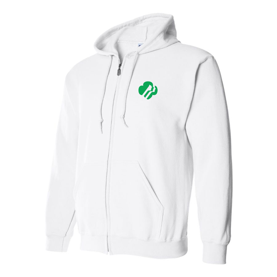Men's Girl Scouts Logo Zipper Hoodie