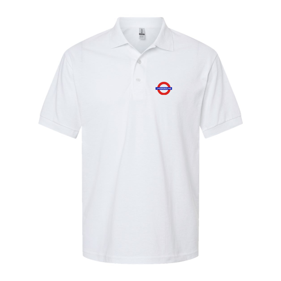 Men's London Tube Logo Dry Blend Polo