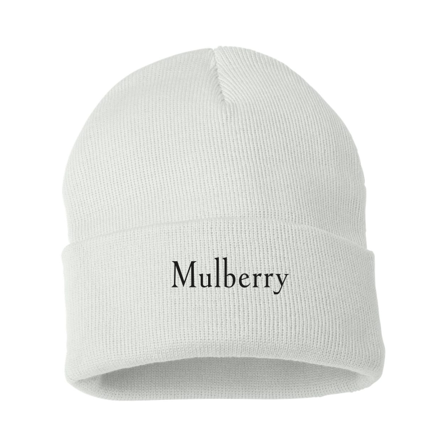Mulberry Logo Beanie Hat