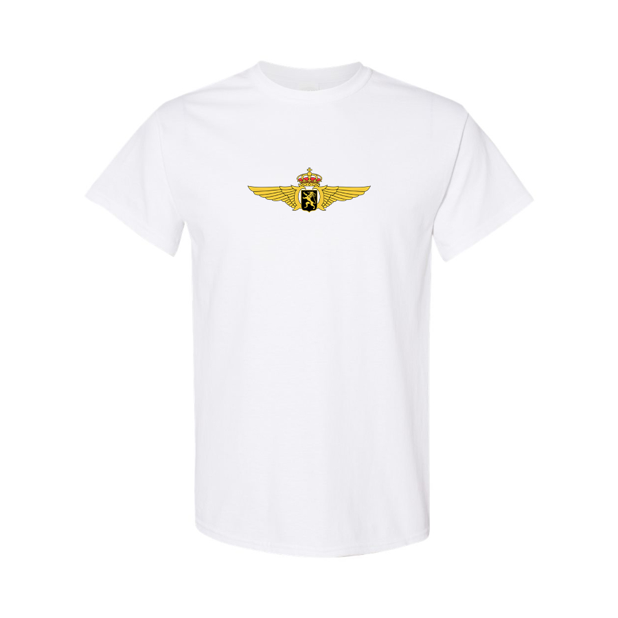 Men's Belgian Air Force Logo Cotton T-Shirt