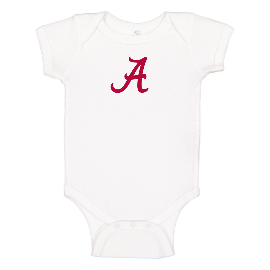 Alabama Crimson Tide Logo Baby Onesie Romper