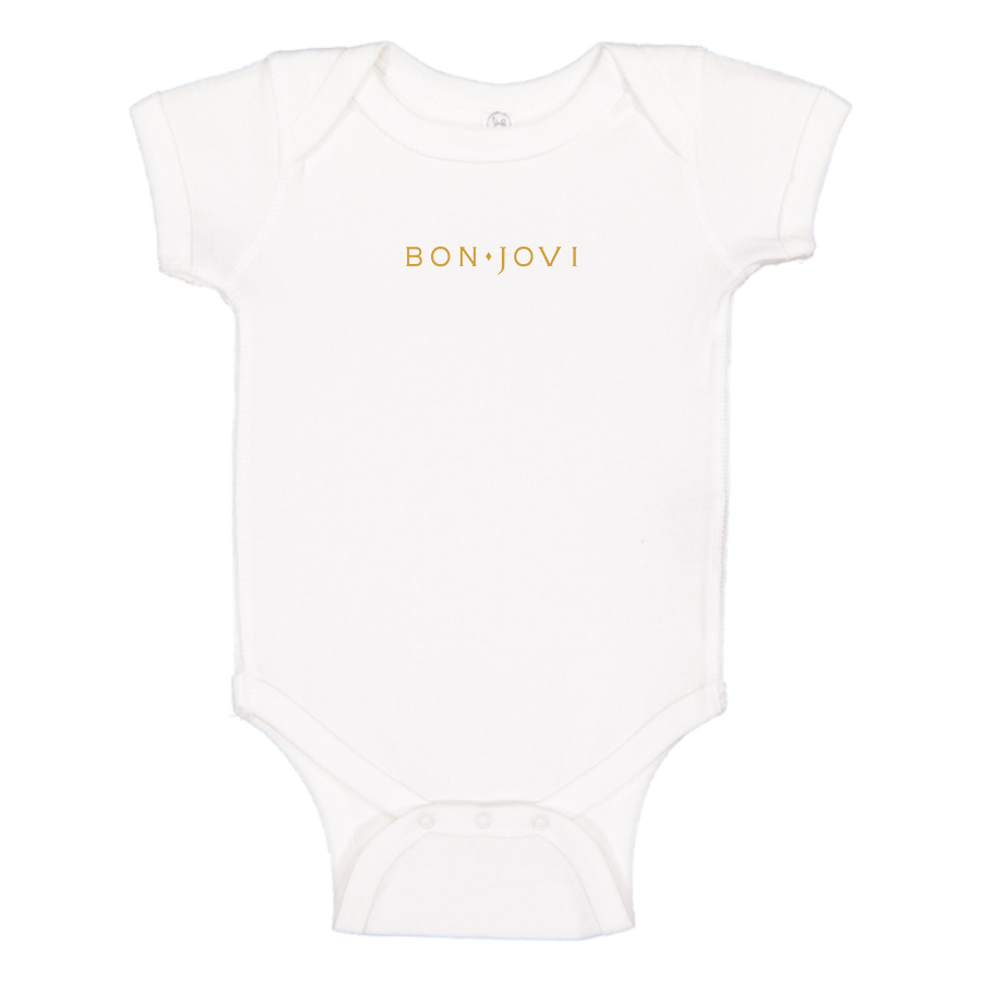 Bon Jovi Logo Baby Onesie Romper