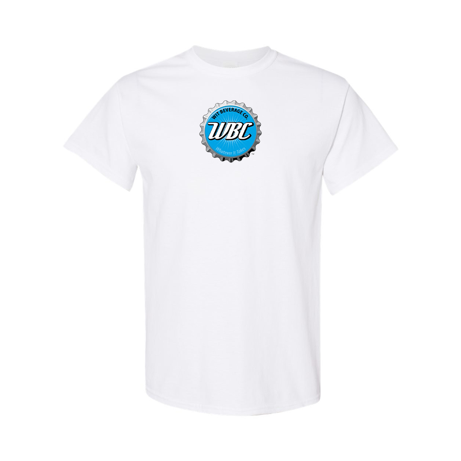 Men's Wit Beverage Company Logo Cotton T-Shirt