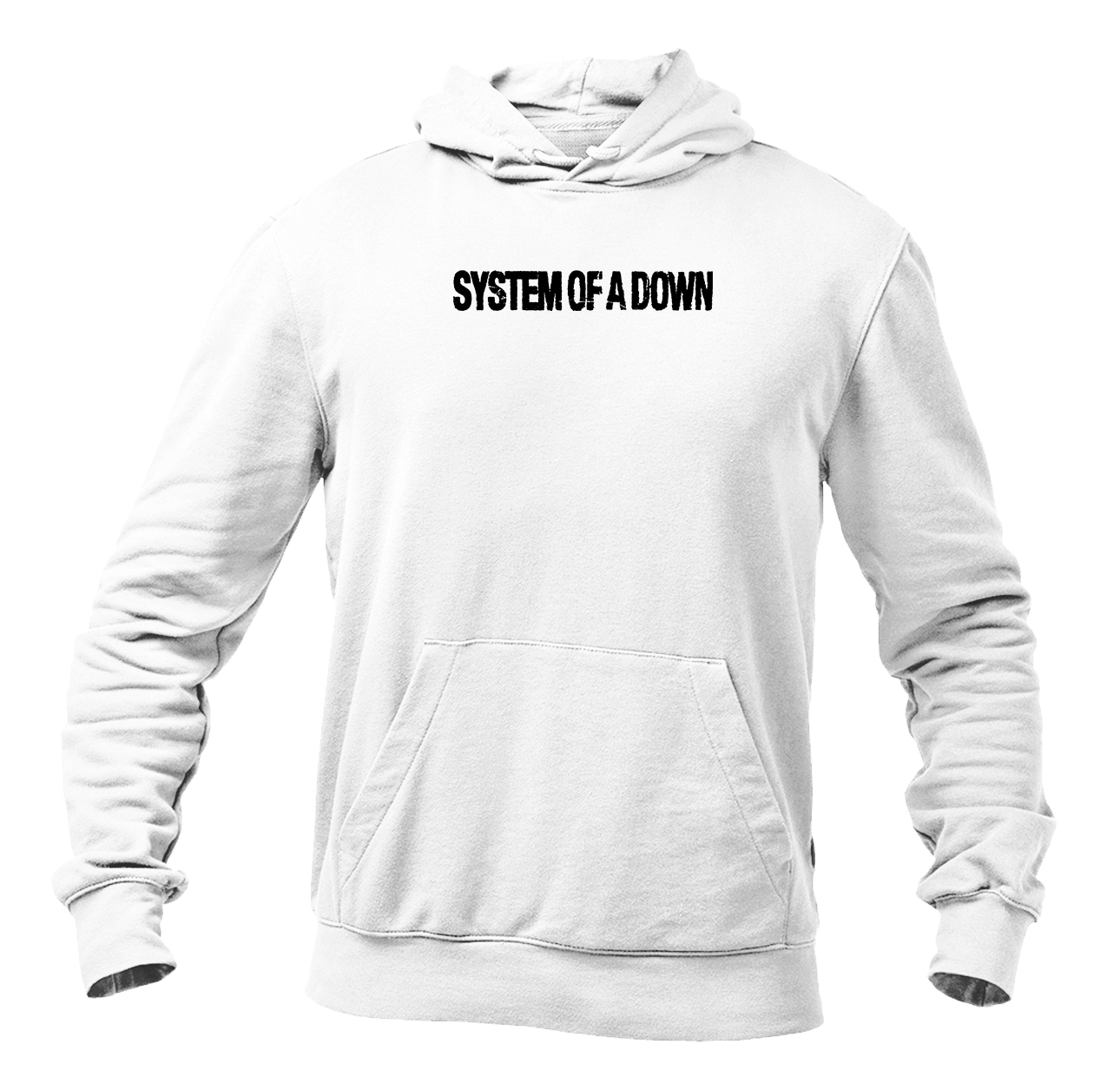 Men's  System Of A Down Logo Pullover Hoodie