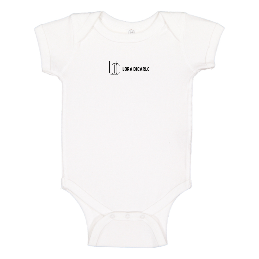 Lora Dicarlo Logo  Baby Onesie Romper