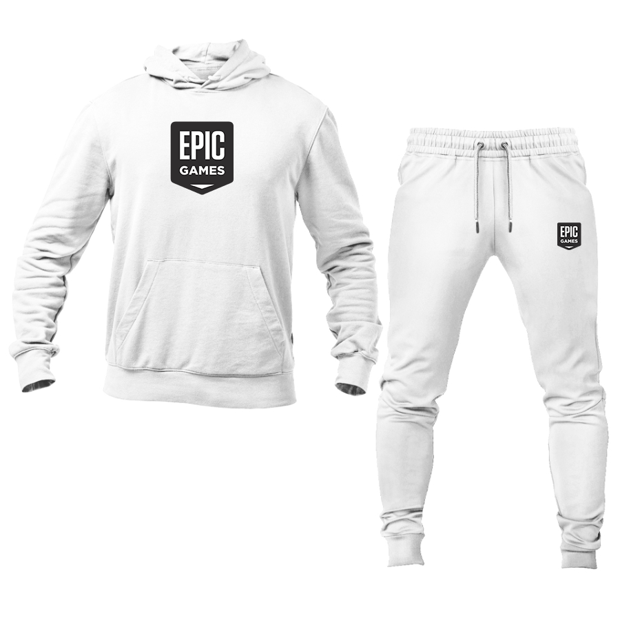 Men's Epic Games Logo Hoodie Joggers Set