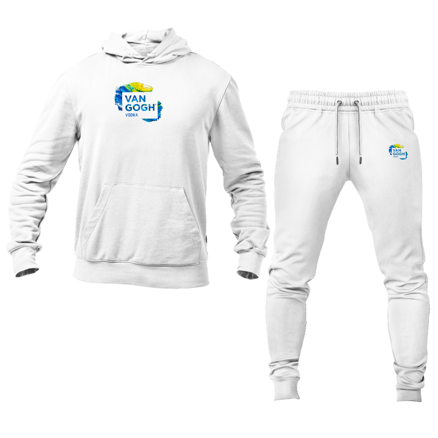 Men's Van Gogh Logo Hoodie Joggers Set