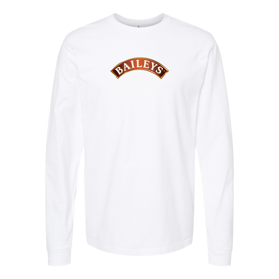 Men's Baileys Logo Cotton Long Sleeve T-Shirt