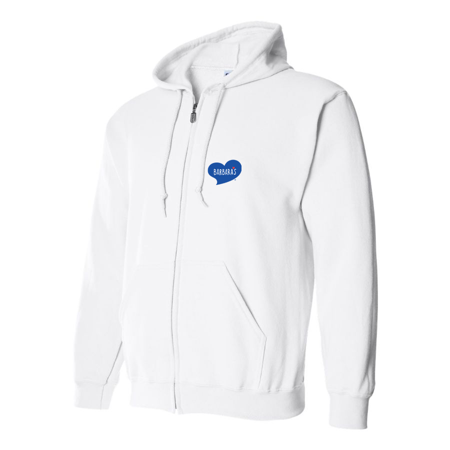 Men's Barbaras Logo Zipper Hoodie