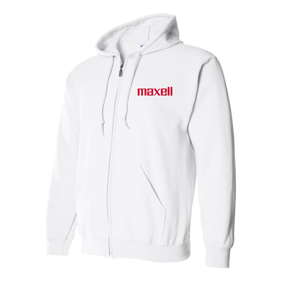 Men's Maxell Logo Zipper Hoodie