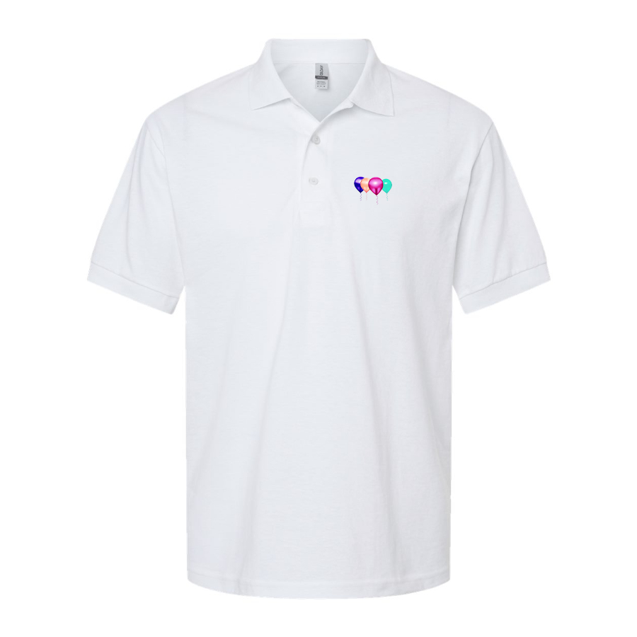Men's Balloon-Emojis Logo Dry Blend Polo