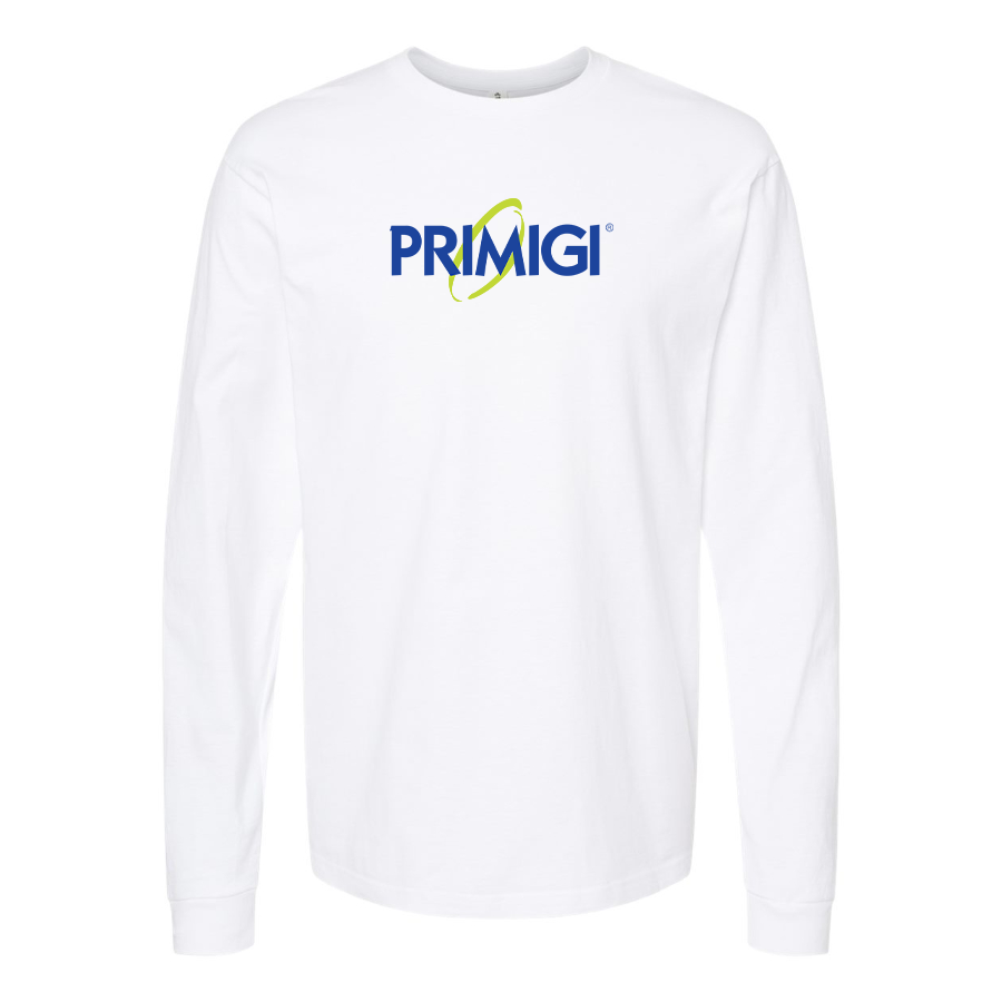 Men's Primigi Logo Cotton Long Sleeve T-Shirt