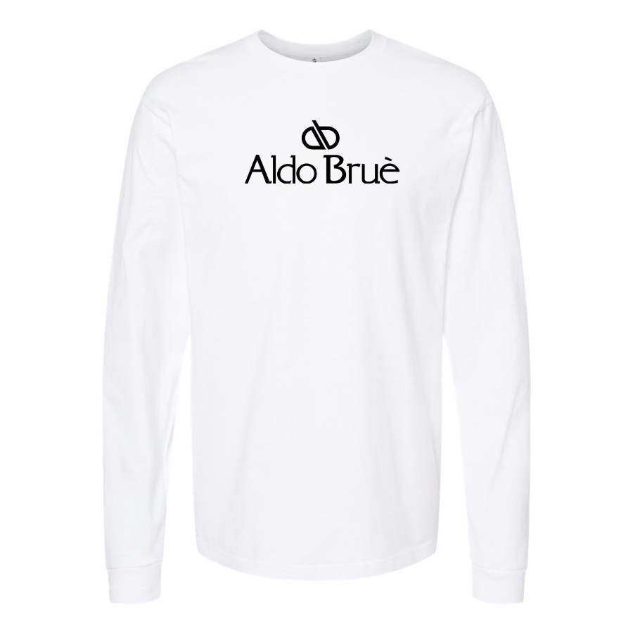 Men's Aldo Brue Logo Cotton Long Sleeve T-Shirt