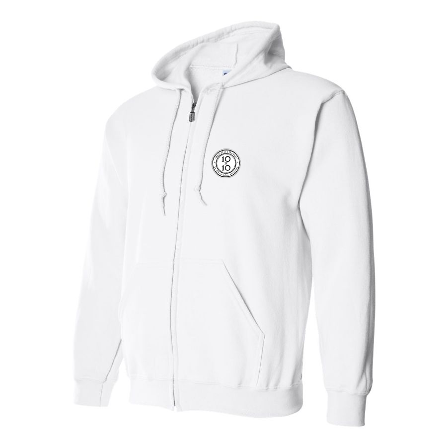 Men's 10x10 An Italian Theory Logo Zipper Hoodie