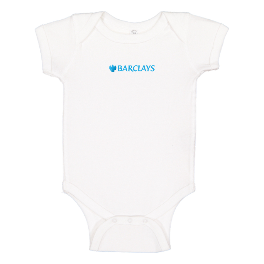 Barclays  Logo Baby Onesie Romper