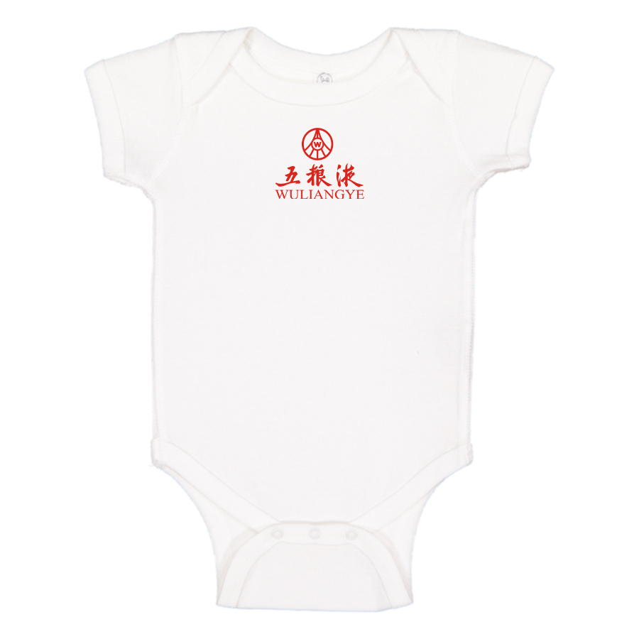 Wuliangye Logo Baby Onesie Romper