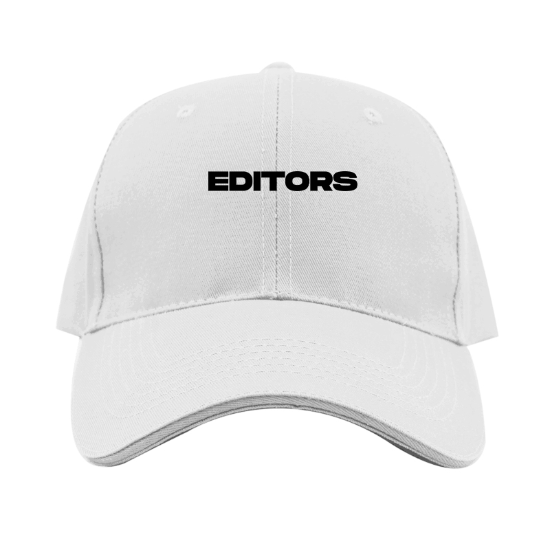 Editors  Logo  Dad Baseball Cap Hat