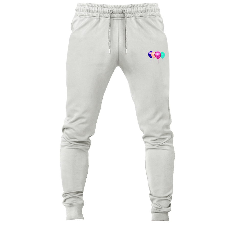 Men's Balloon-Emojis Logo Sweatpants Joggers