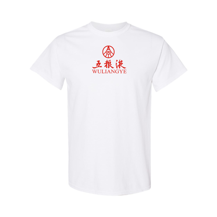 Men's Wuliangye Logo Cotton T-Shirt