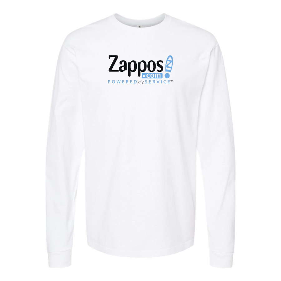 Men's Zappos Logo Cotton Long Sleeve T-Shirt