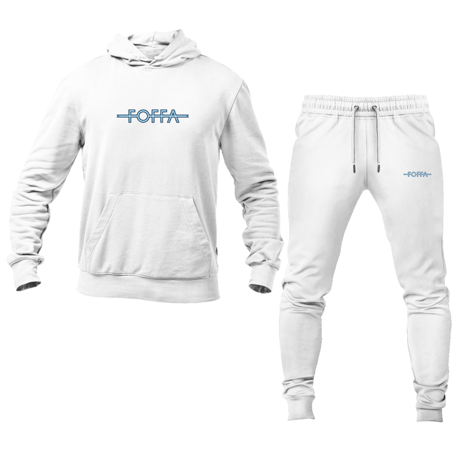 Men's Foffa Blue Logo Hoodie Joggers Set
