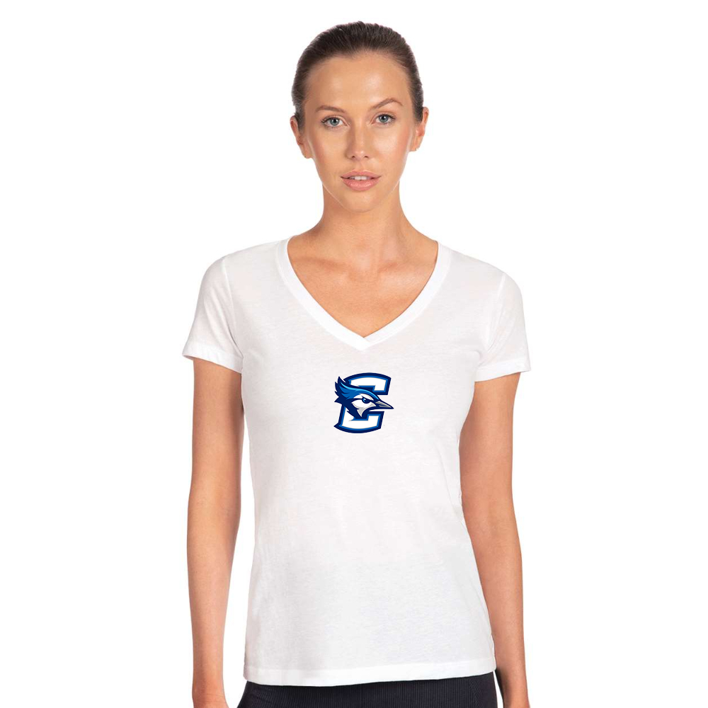 Women's  Creighton Bluejays Next Level V-Neck T-Shirt