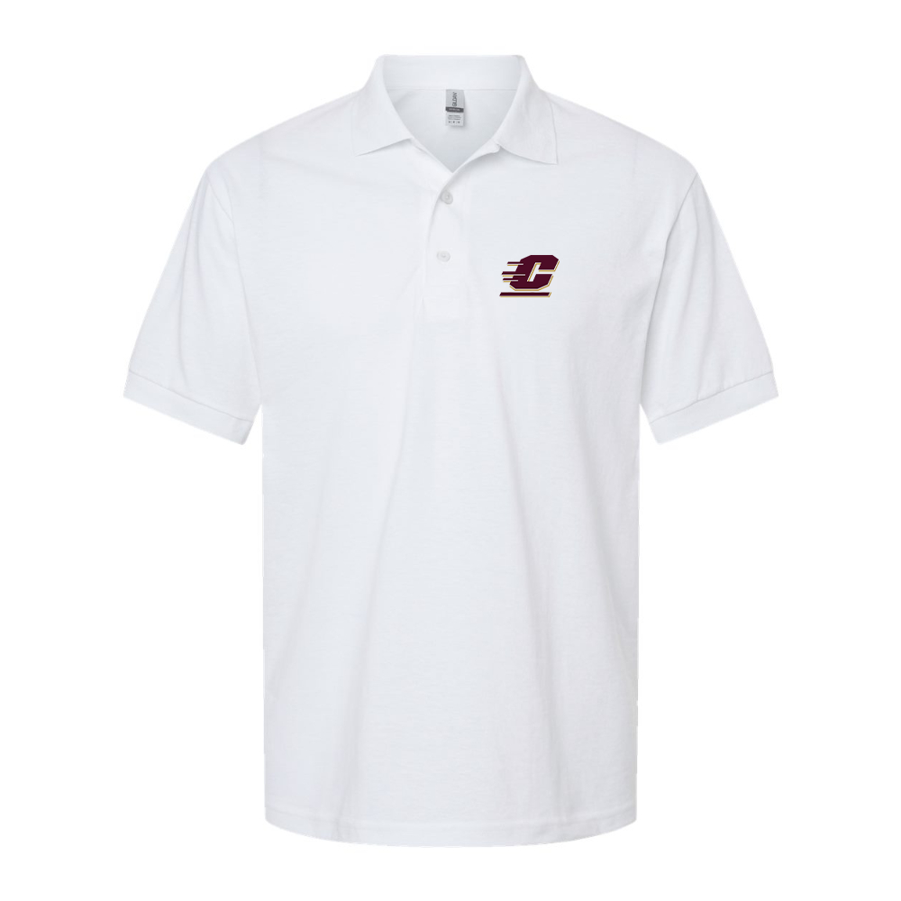 Men's Central Michigan Chippewas   Dry Blend Jersey Polo