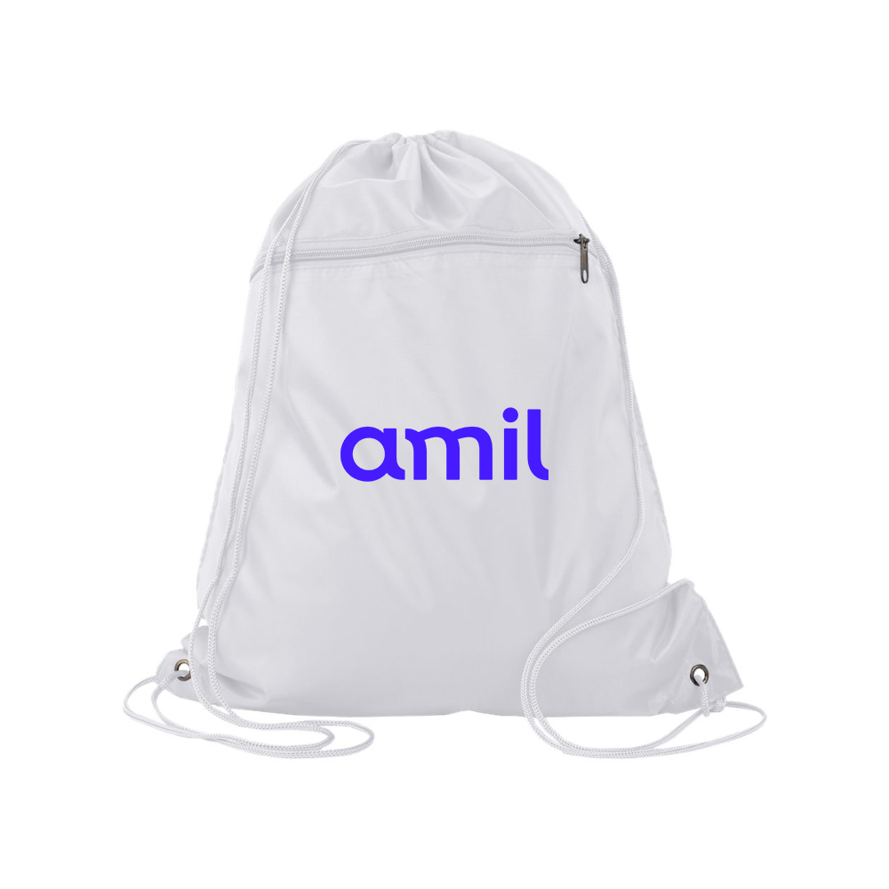 Amil  Q-Tees - Polyester Cinchpack