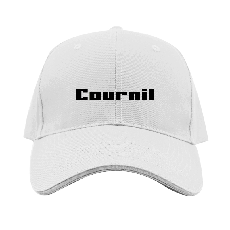 Cournil Logo  Dad Baseball Cap Hat