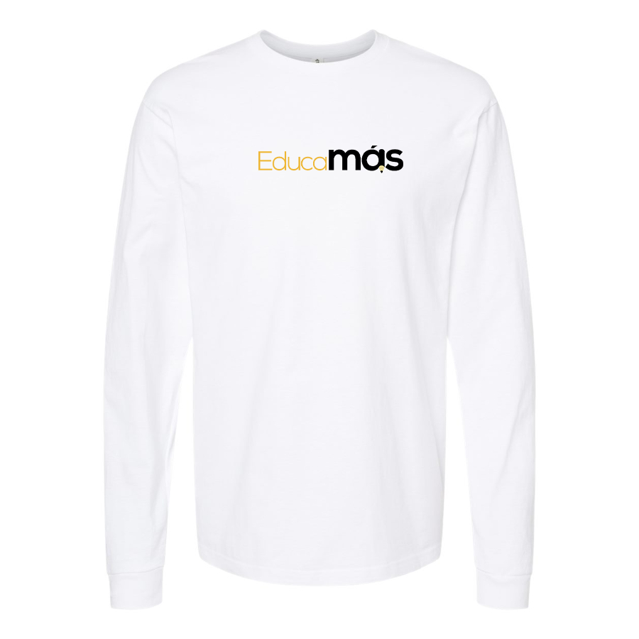 Men's EducaMAS Logo Cotton Long Sleeve T-Shirt