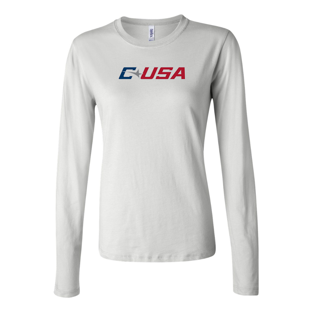 BELLA CANVAS   Conference USAl  Jersey Long Sleeve Tee