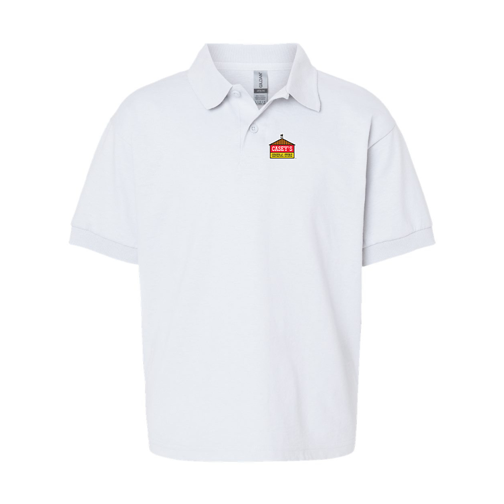 Youth  Casey's General Store  Gildan Dry Blend Jersey Polo