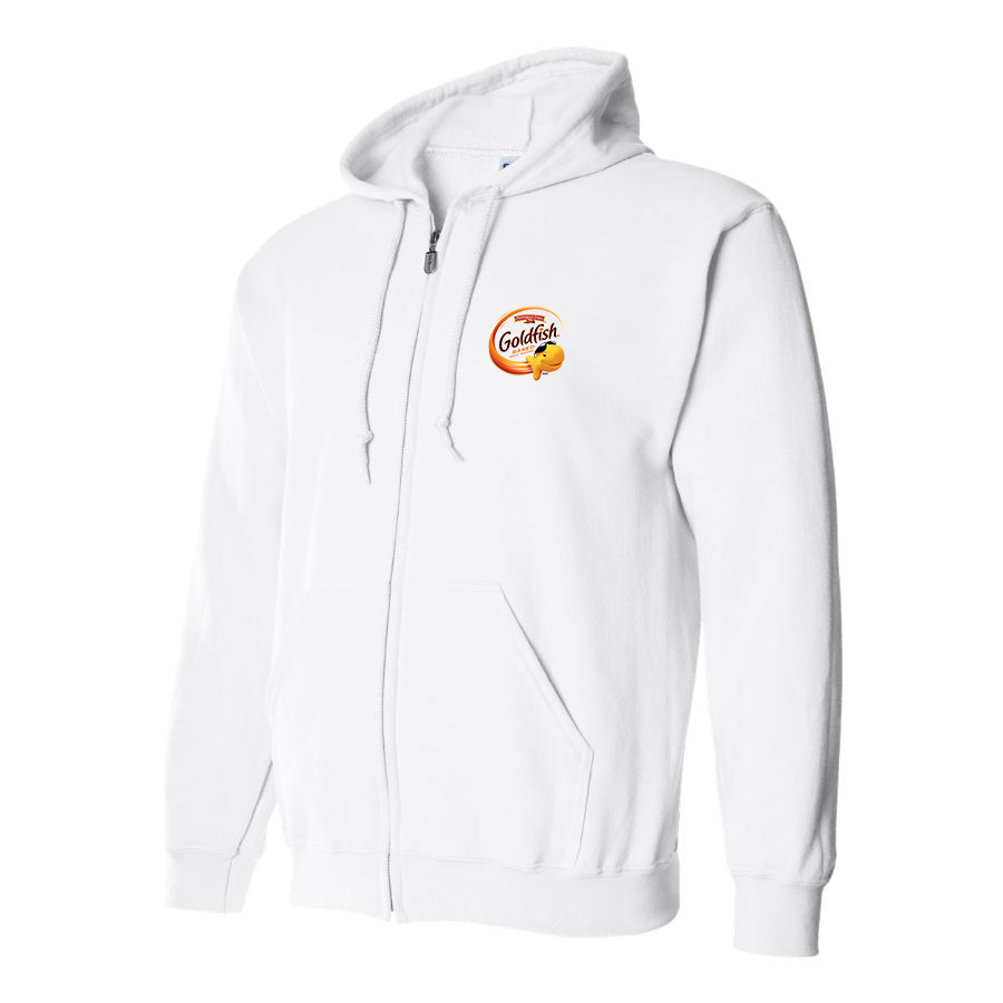 Men's Goldfish Logo Zipper Hoodie