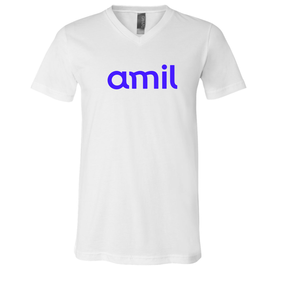 Amil  BELLA  CANVAS - Jersey V-Neck T-Shirt