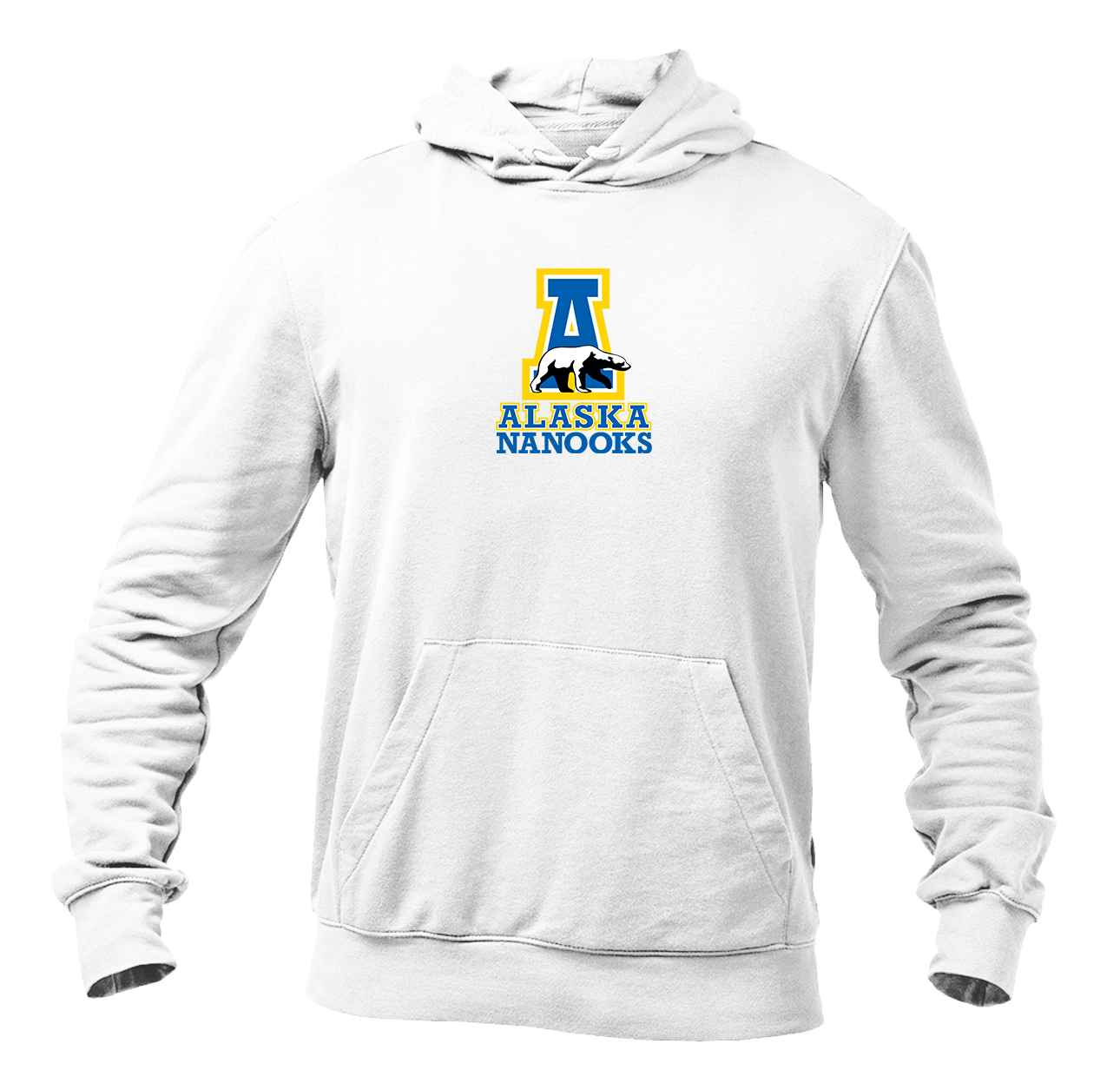 Men's Alaska Nanooks Softstyle Midweight Hooded Sweatshirt
