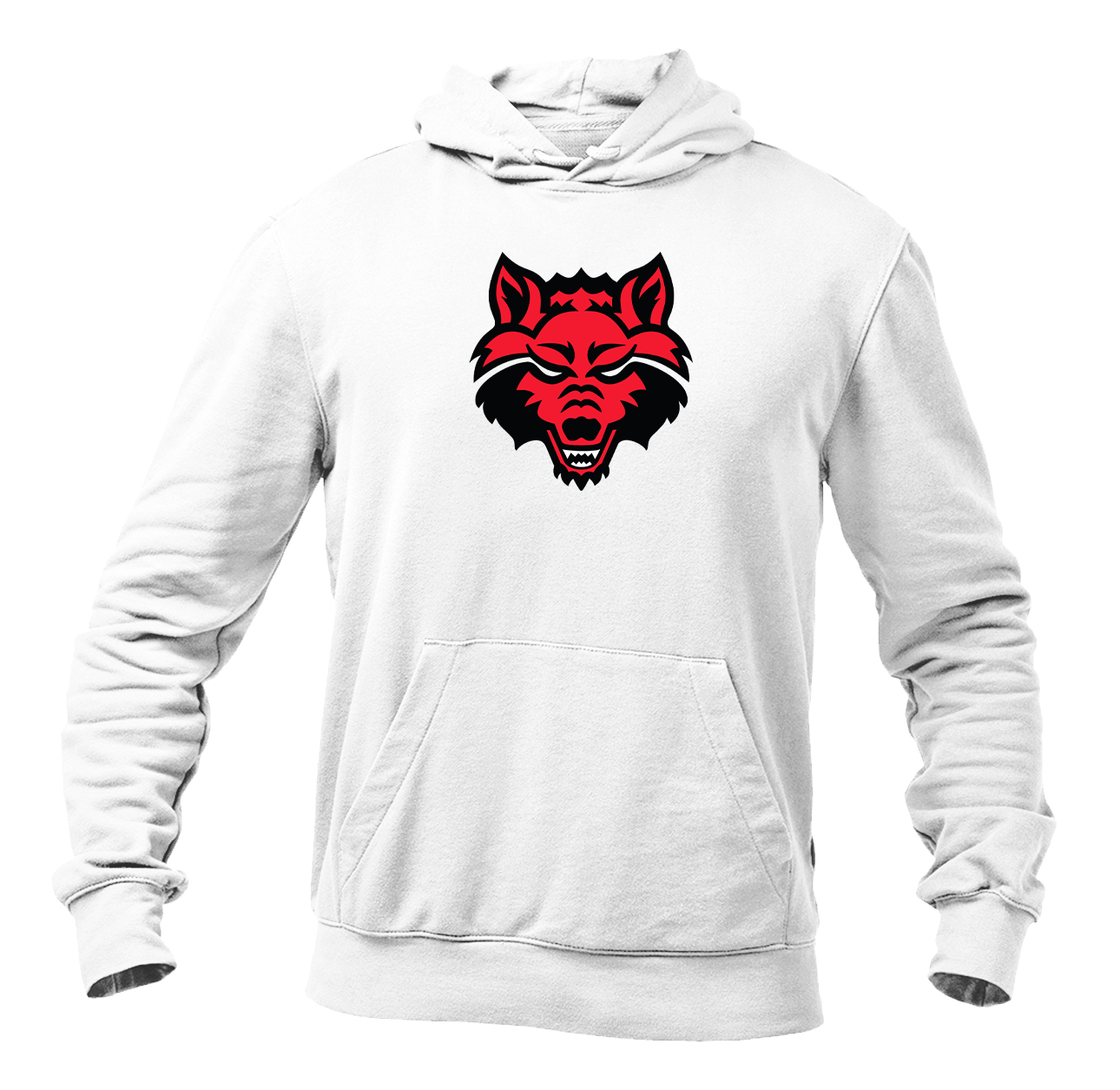 Men's Arkansas State Red Wolves Gildan  Heavy Blend Hooded Sweatshirt
