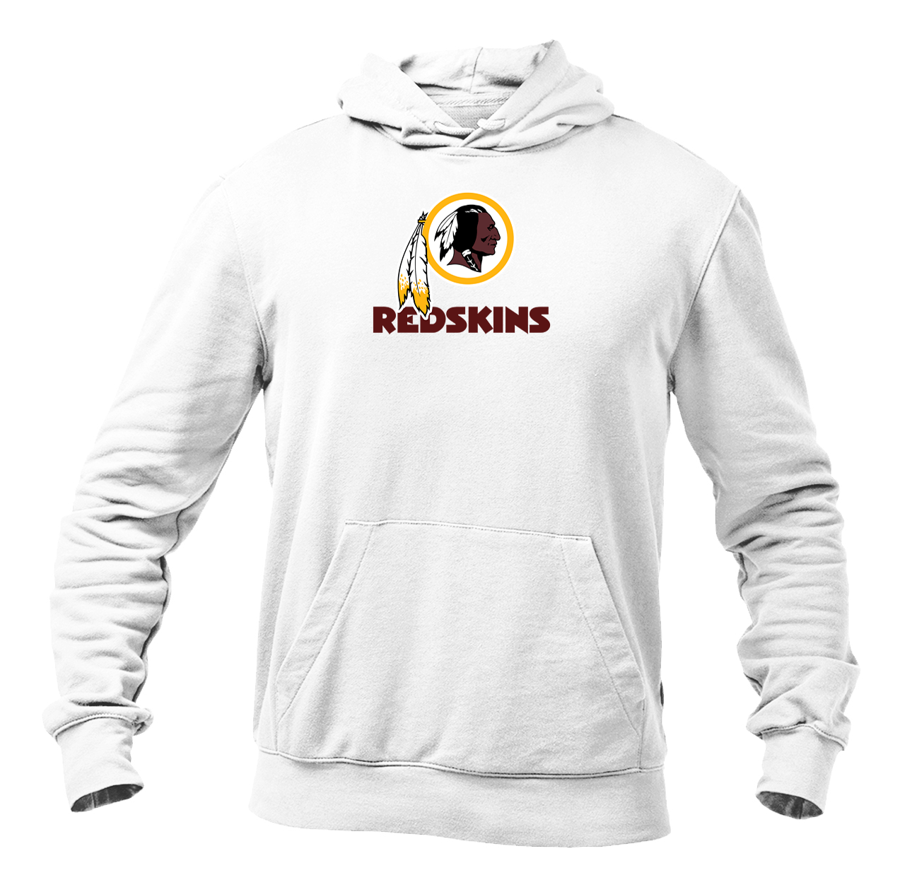 Men's Washington Redskins Logo  Pullover Hoodie