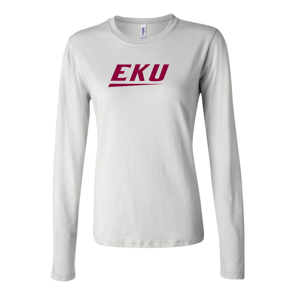 BELLA CANVAS  Eastern Kentucky Colonels  Jersey Long Sleeve Tee