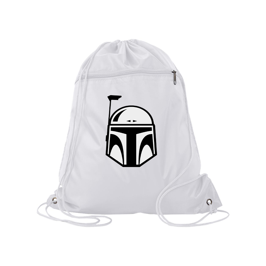 Star Wars Boba Fett Helmet Q-Tees - Polyester Cinchpack