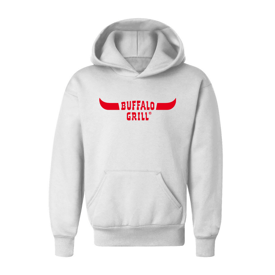 Youth Buffalo Grill Logo Pullover Hoodie