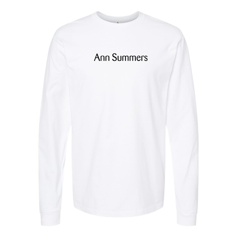 Men's Ann Summers Logo Cotton Long Sleeve T-Shirt