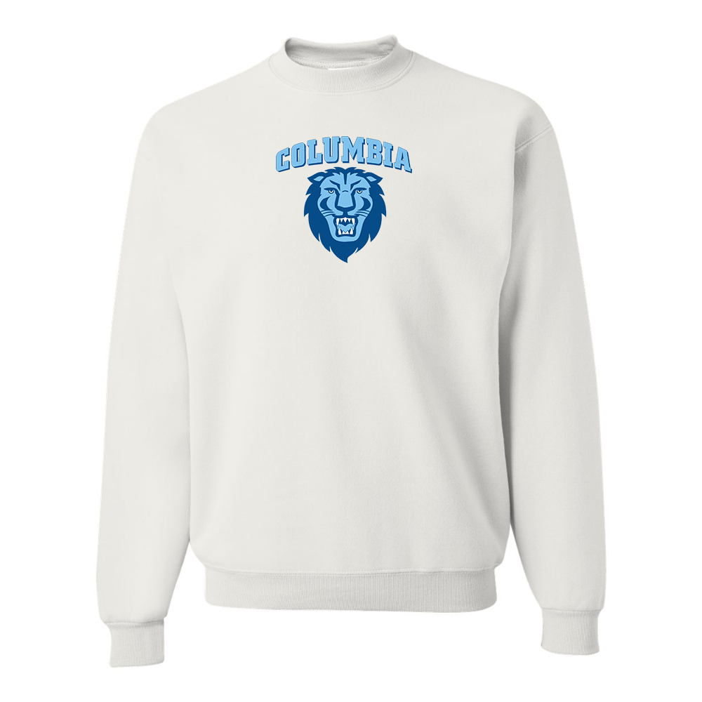 Men's  Columbia Lions JERZEES NuBlend Crewneck Sweatshirt
