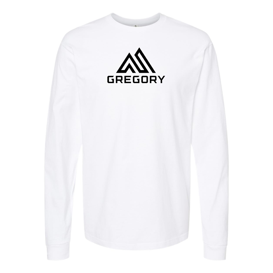 Men's Gregory Logo Cotton Long Sleeve T-Shirt